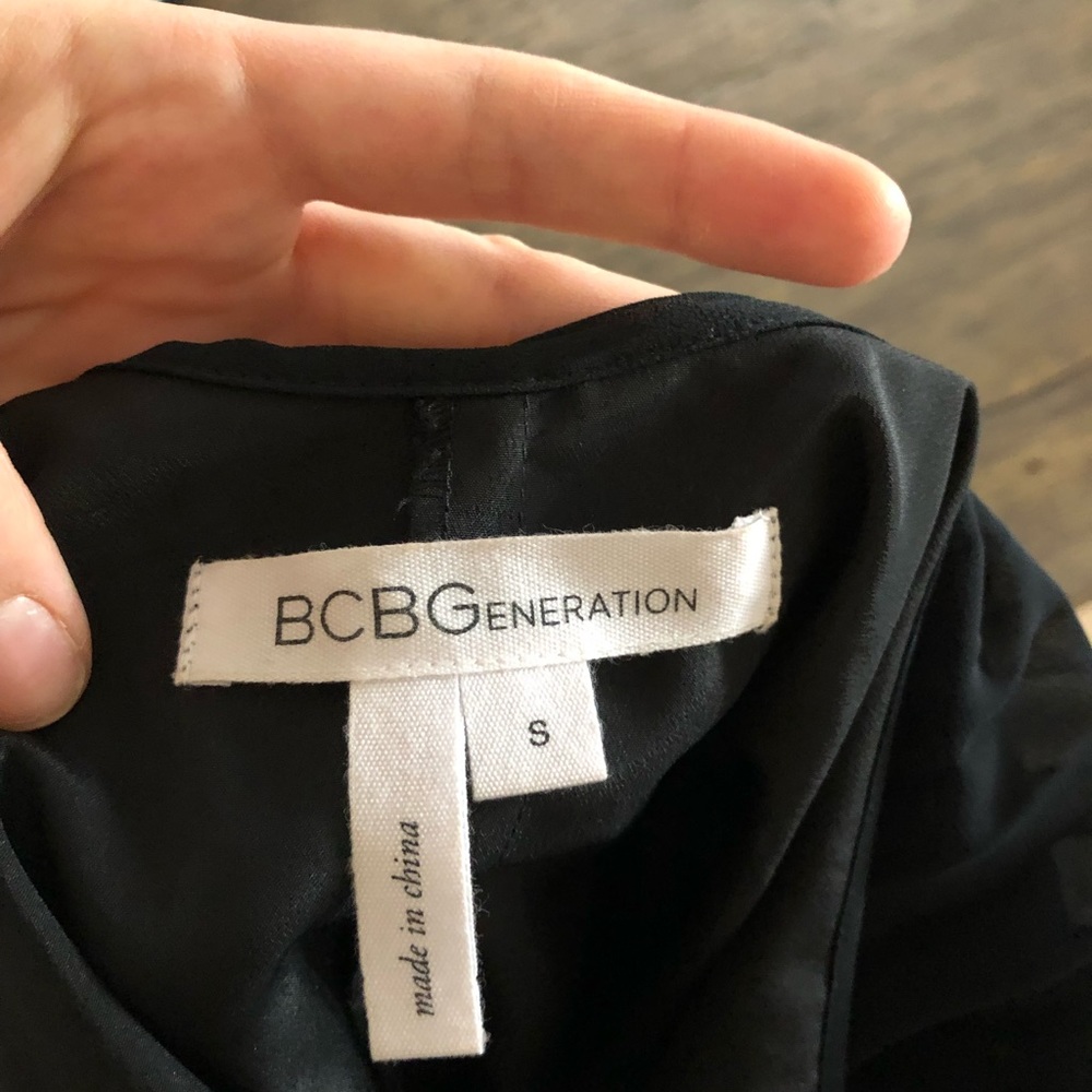 Bcbgeneration Black Pleated Floorlength Maxi Dress - image 6